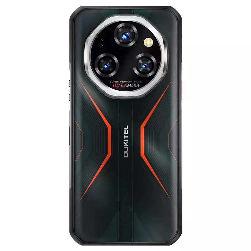 Smartphone Oukitel WP55 6,6 polegadas 12 GB 256 GB DS 11000 mAh laranja