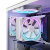 Arrefecedor de CPU NZXT T120 RGB 12 cm branco 1 unid.