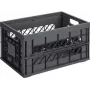 Caixa de arrumação Sigma home 57700636 quadrada antracite 45L 530x354mm
