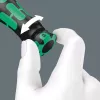 Wera Click-Torque Lock C3 05075692001 chave dinamométrica com roquete reversível, 1/2 polegada, 40–200 Nm, preto/verde