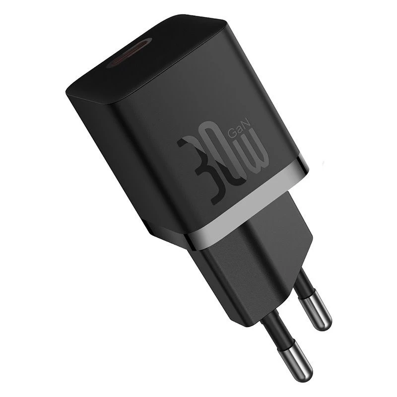 Fonte de alimentação Baseus P10110902113-01 USB-C GaN5 mini 30W Preta