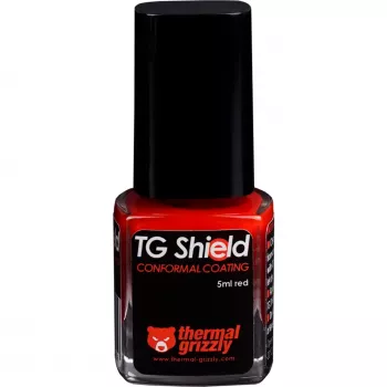 Pasta térmica Thermal Grizzly TG-ASH-050-RT, pasta térmica 5 ml, disponível em preto/vermelho/transparente