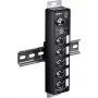 Switch industrial TRENDnet TI-XPG50 — 5 portas Gigabit PoE+ EN50155