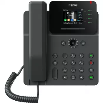 Telefone IP Fanvil V61G preto