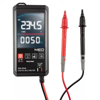 Multímetro digital NEO tools N94-004 com ecrã digital – mede tensão e corrente