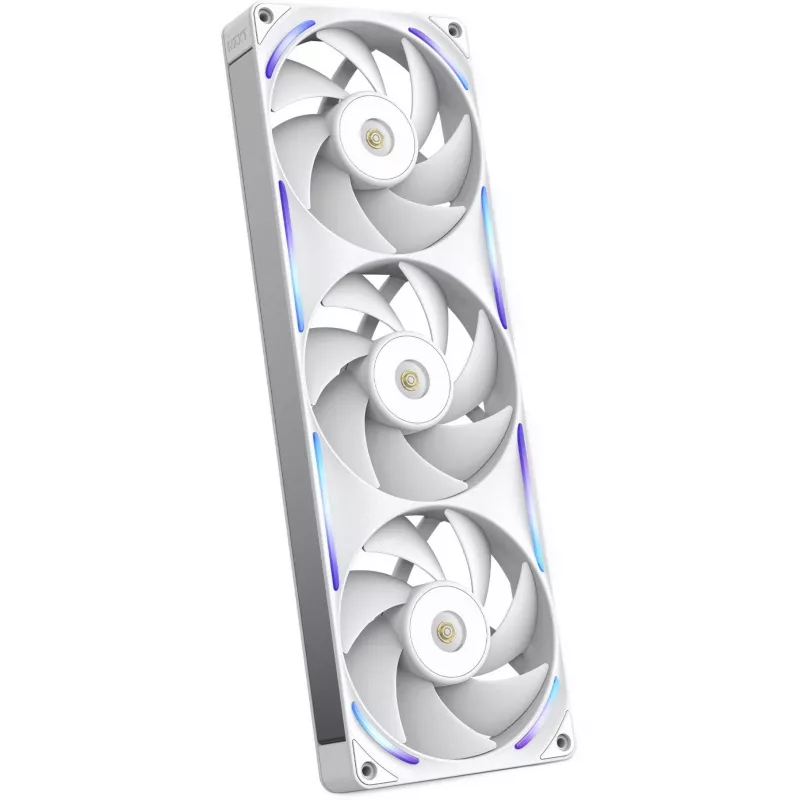 Ventoinha para caixa de computador NZXT F360X 120 mm branca, 360×30×120 mm