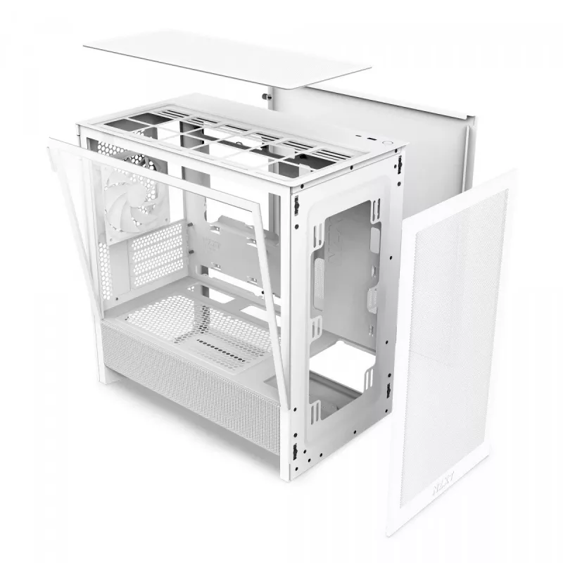 Caixa de PC NZXT H9 H3 Flow Midi Tower branco