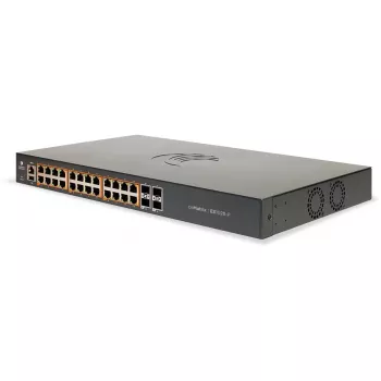 Cambium Networks cnMatrix EX1028-P Switch Ethernet PoE+ inteligente - Fibra ótica (FO)