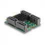 Adaptador SATA interno DeLOCK 61062 M.2 para SATA 6 Gbit/s RAID 0 1 10 JBOD