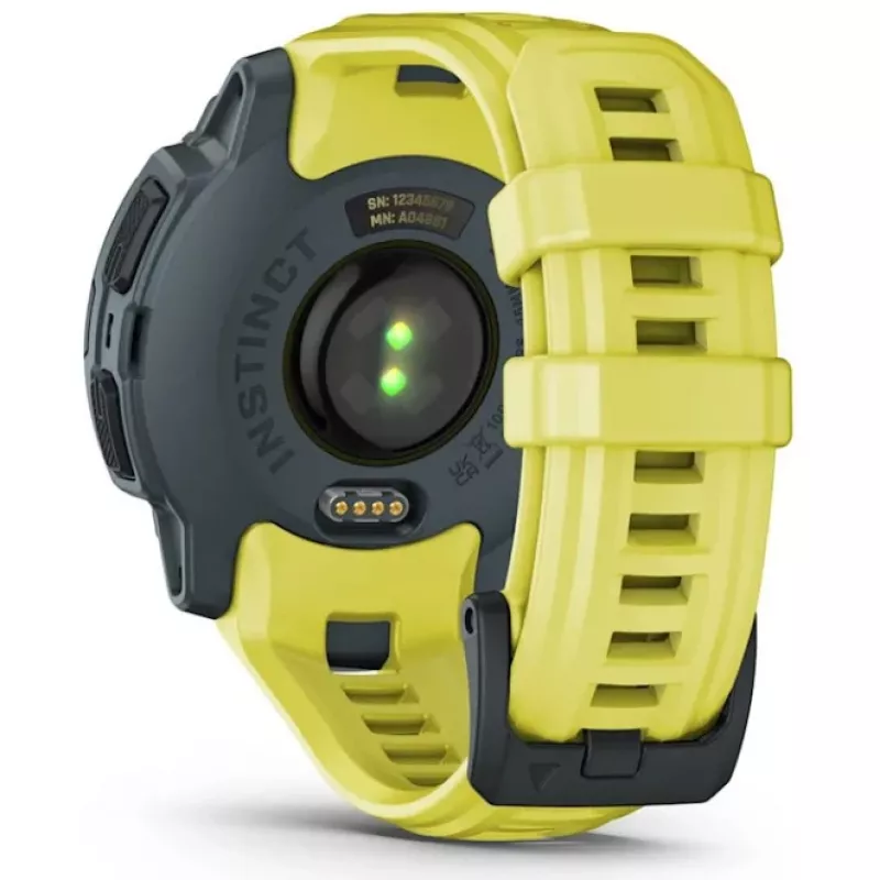 Garmin Instinct E 2,29 cm (0,9) MIP 45 mm Digital 176 x 176 píxeis Lime GPS (Satélite)
