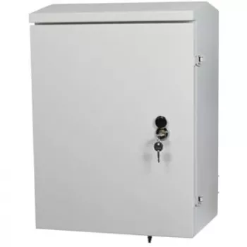 ALLNET Caixa de parede para calha DIN/Switch PoE Smart-Managed T220mm Cinzento claro IP66ÜS (ALL-DIN-SGI8012PM)