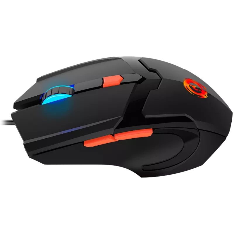 CANYON Rato Vigil GM-2 RGB 6 botões com fio Preto
