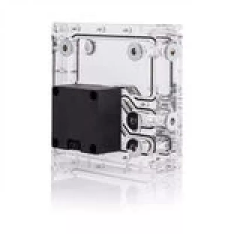 Kit de reservatório e bomba BitsPower CR140 da BitsPower BPM-WTCR140 reservatório em acrílico com suporte para bomba para refrigeração líquida personalizada de PC