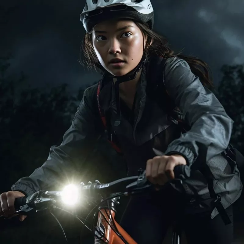 Rockbros RHL1500 luz dianteira para bicicleta, 1500 lm, 5000 mAh, IPX6, preto