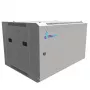 Extralink armário rack 6U 600x450 ASP cinzento montado na parede, porta metálica