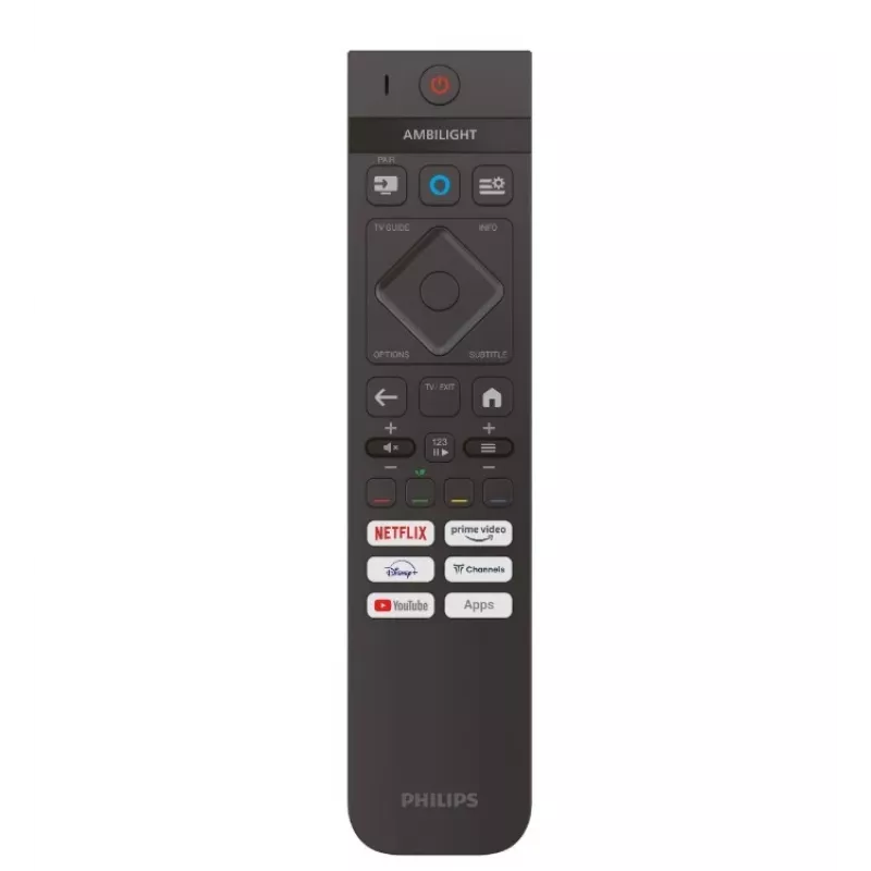 TV Philips 75PUS9010 75 polegadas 4K UHD QLED preto, classe de eficiência energética E