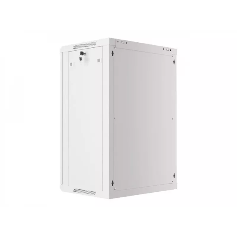 Armário de instalação de parede Lanberg 19'' 18U 600x450mm cinzento (porta lisa)