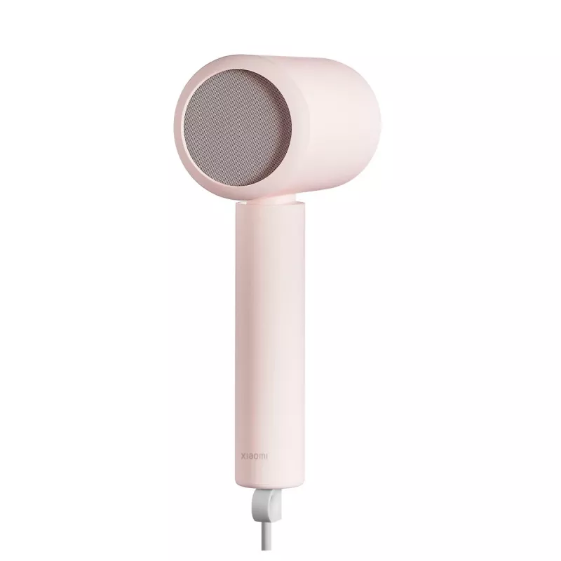 Secador de cabelo Xiaomi H101 1600 W, modelo de viagem dobrável, tecnologia de iões, 2 níveis de temperatura, cabo de 1,7 m, rosa