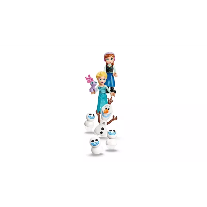 LEGO DISNEY 43281 O Castelo de Gelo de Elsa e Aventura de Trenó na Neve