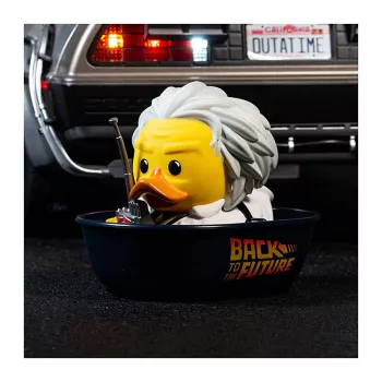 TUBBZ pato de coleção - Regresso ao Futuro Doc Brown 9cm