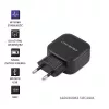 Carregador Qoltec 50180 interior AC preto