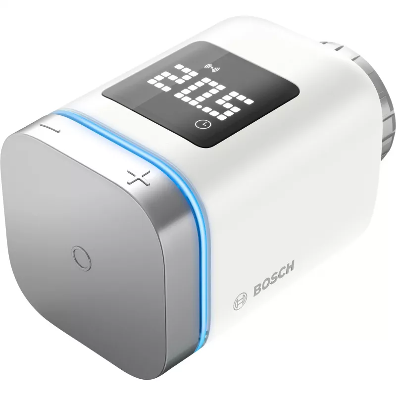 Termostato para radiador Smart Home II [+M], termostato de aquecimento branco