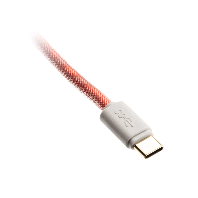 Cabo USB Type-C para USB Type-A Ducky DKCC-SFCNC1, 1,8 m, cabo USB de dados e carregamento