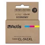 Tinteiro Actis KC-541 para impressoras Canon (substituto CL-541XL) Supreme, 18 ml, azul, amarelo, magenta.