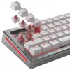 Interruptores mecânicos de teclado GLORIOUS Fox Ultralight — 5-Pin, haste linear MX, 30g, lubrificados, 110 unid.