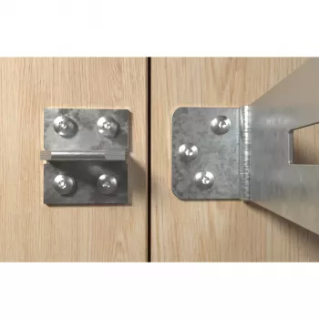 Parafuso FISCHER 670332 — parafuso para madeira em metal 40 mm, Ø 4,5 mm, comprimento da rosca 35 mm, 200 unid.
