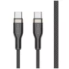 Cabo trançado Fixed, 100W | FIXDB-CC12-BK | preto