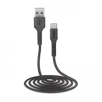 SBS TECABLEMICRO2K 2 m cabo USB A Micro-USB B macho-macho preto (TEKabelMICRO2K)