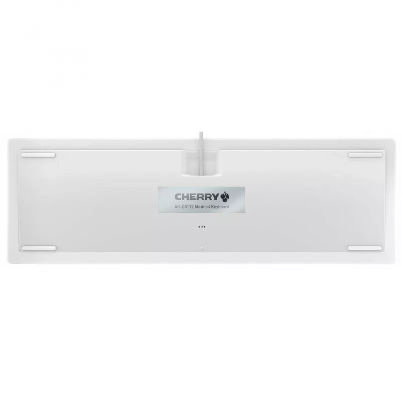 Contour Design Active Key Contour QuickClean Teclado médico IP68 Full-Size Com fios Branco DE C8112