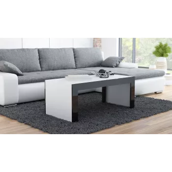Mesa de centro / mesa lateral / mesa de canto Cama TESS120 BI/CZ forma retangular 2 perna(s)