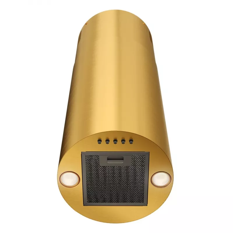 Exaustor Maan Elba PB 31 dourado brilhante