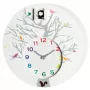 NeXtime Relógio de cuco 2998wi Cuckoo Round, 30x10 cm, parede, branco