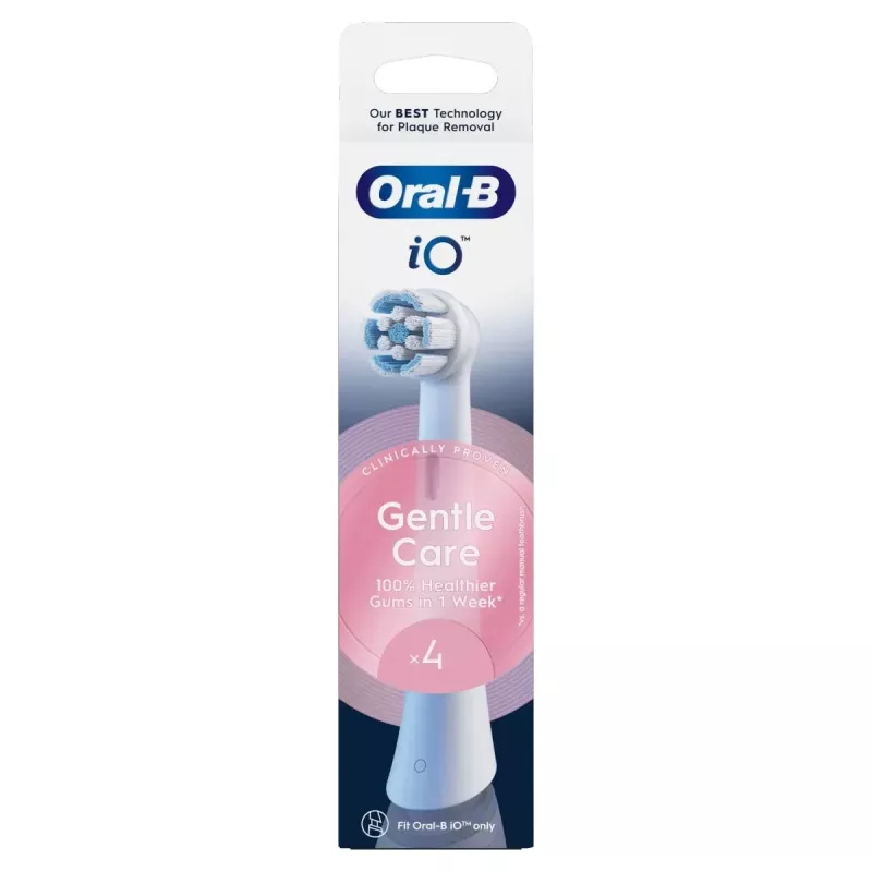 iO GentleCare White pack de 4 escovas