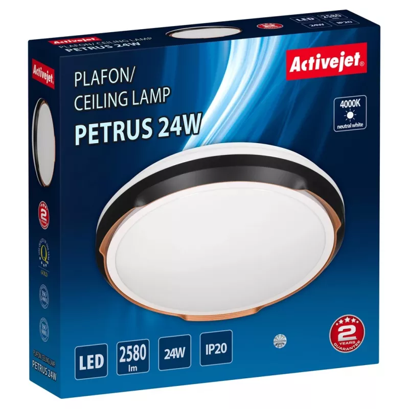 Plafonier LED Activejet AJE-PETRUS 24W