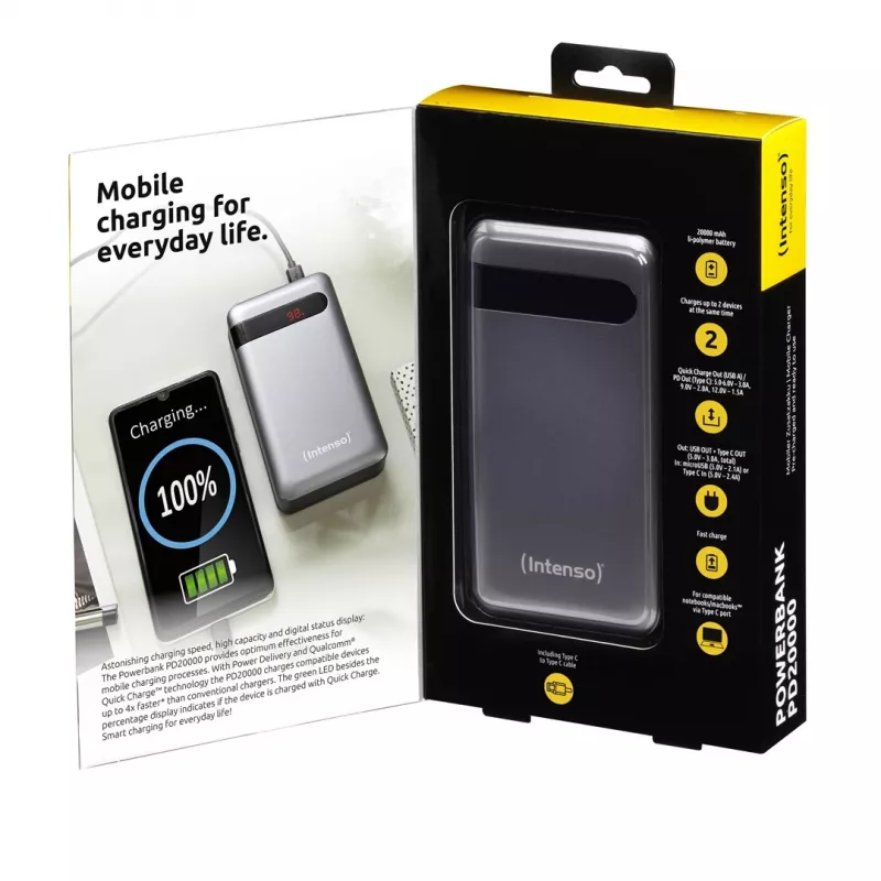 Powerbank portátil Intenso PD20000 20000 mAh