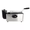 Fritadeira ESPERANZA FALAFEL Single 3 L — recipiente de aço inoxidável, 2200 W, termostato ajustável