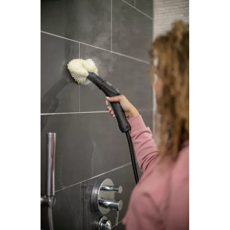 Kärcher SC 2 Deluxe EasyFix 1.513-400.0 limpador a vapor cilíndrico, 1500 W, 1 l, 3,2 bar, vapor ajustável, cabo de 4 m, branco/preto