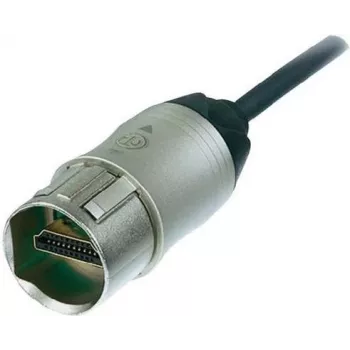 Cabo HDMI Neutrik NKHDMI-3 — 3,00 m, ficha HDMI 1× niquelada