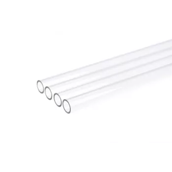Tubo para sistema de refrigeração líquida de computador Alphacool 18443 — acrílico, Ø 16 mm, comprimento 60 cm, rosca Ø 13 mm, transparente