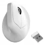 Rato mecânico Keychron M5 8K branco (M5-A24) com fios/sem fios, design compacto