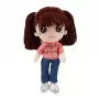 Boneca de pano TULILO Weronika 33 cm — brinquedo macio de pano para brincadeiras imaginativas
