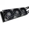 Radiador SILVERSTONE SST-XE360PDD refrigeração líquida 360mm, preto/prateado