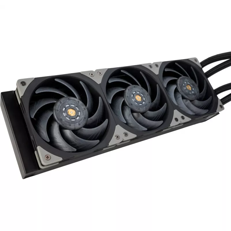 Radiador SILVERSTONE SST-XE360PDD refrigeração líquida 360mm, preto/prateado