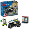 LEGO City Perseguição de mota da polícia conjunto 60455 — 65 peças, 2 minifiguras, a partir dos 4 anos