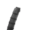 Conjunto de extensão de cabo CableMod PRO ModMesh 12VHPWR - carbono