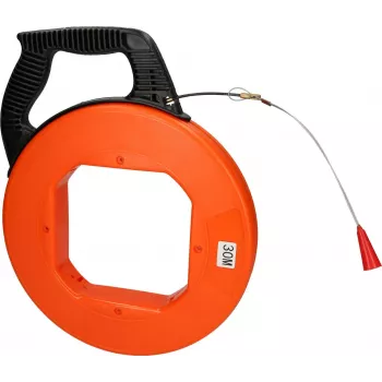 Puxa-cabos ks tools 115.1113 30 m – mola de enfiar para instalação de cabos